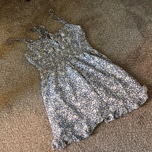 Bohme Floral Blue and White Sundress